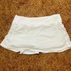 White Lululemon Skirt